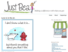 Tablet Screenshot of justbeacartoon.com